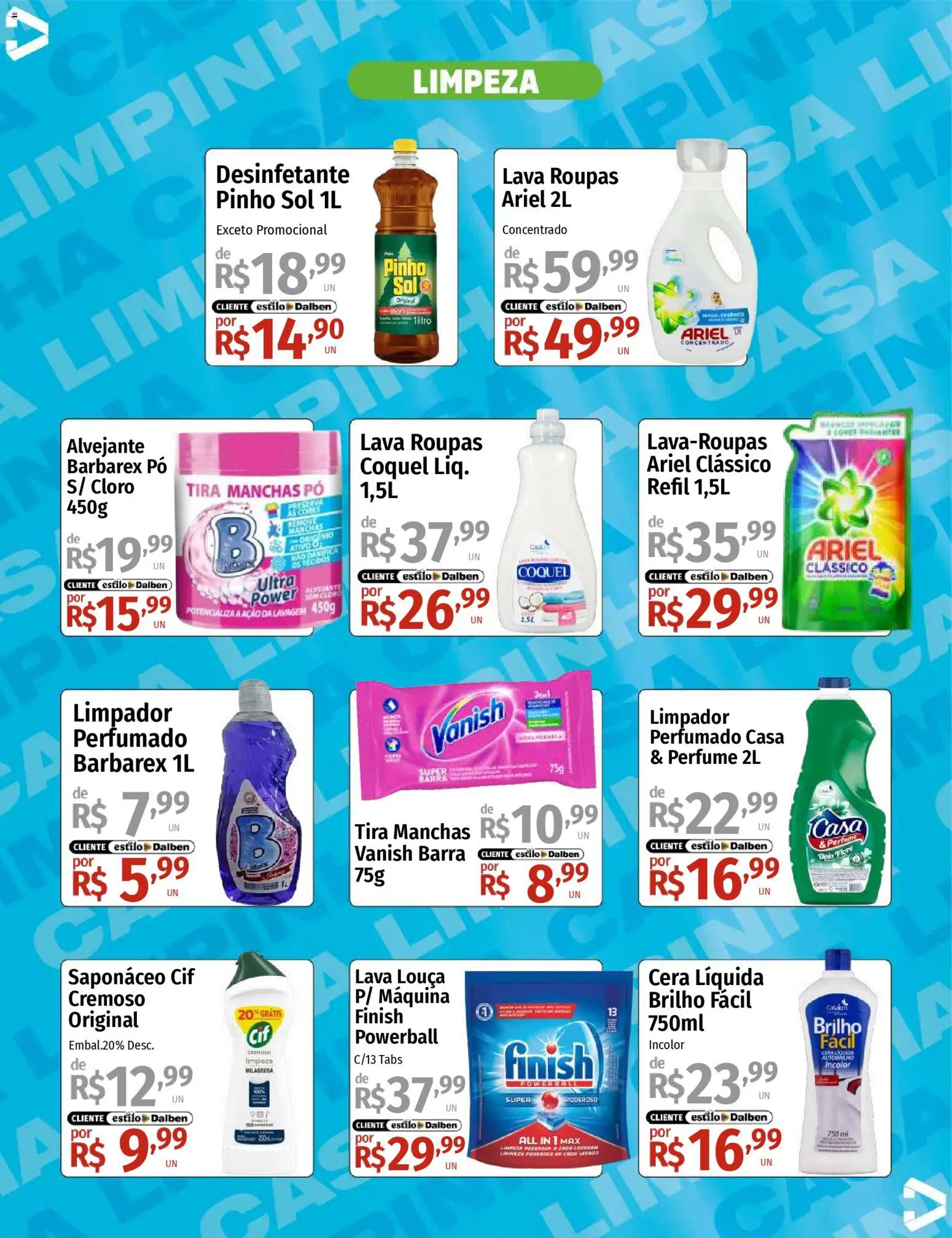 Supermercado Dalben Folheto - válido de 22.12.2025 | Página: 2 | Produtos: Perfume, Cloro, Alvejante, Saponáceo