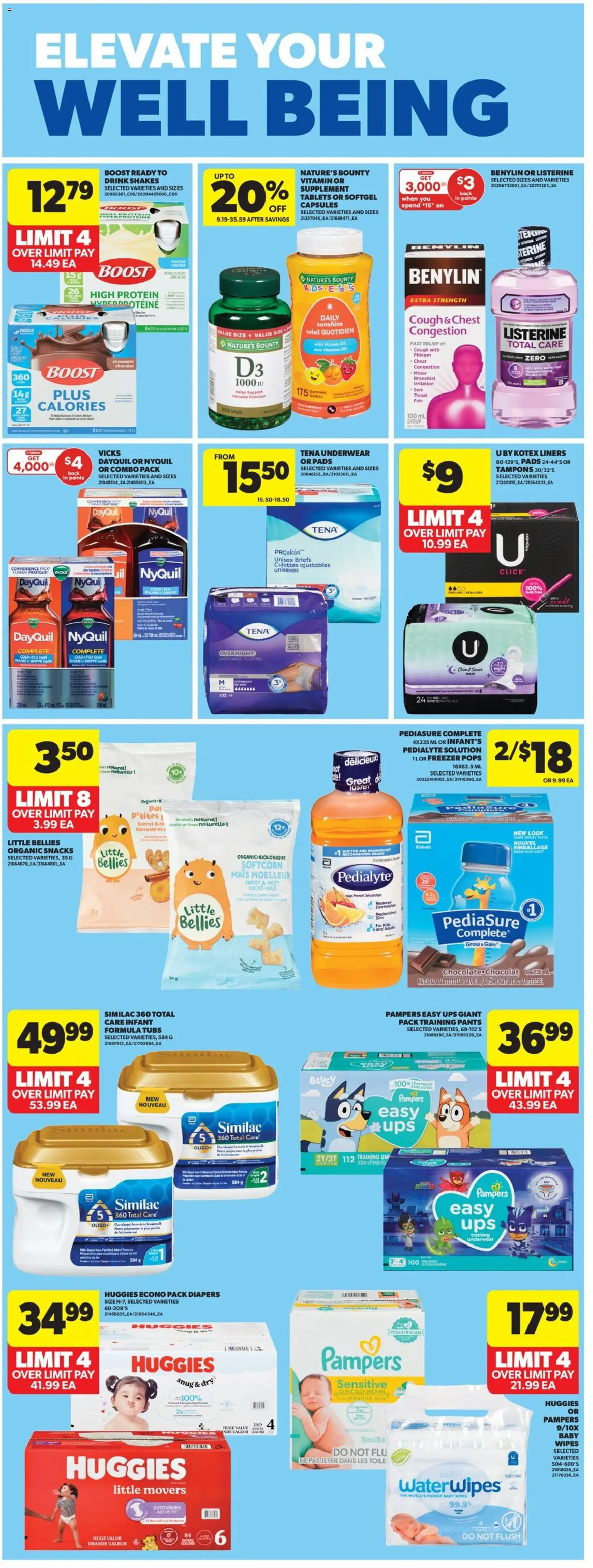 Real Canadian Superstore flyer valid from 25.12.2025 | Page: 14 | Products: Carrot, Freezer, Underwear, Briefs