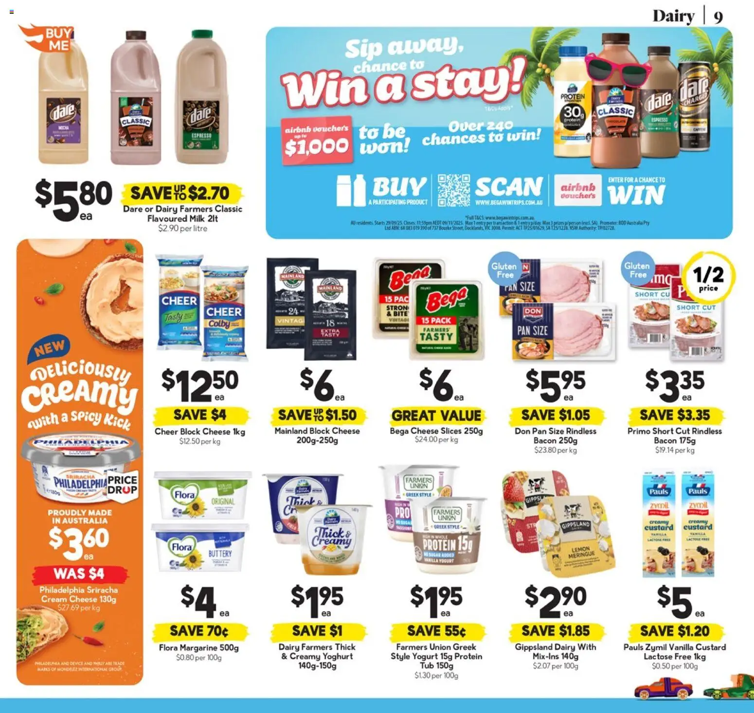 Drakes catalogue - valid from 05.11.2025 | Page: 9 | Products: Milk, Cheese, Yoghurt, Sugar