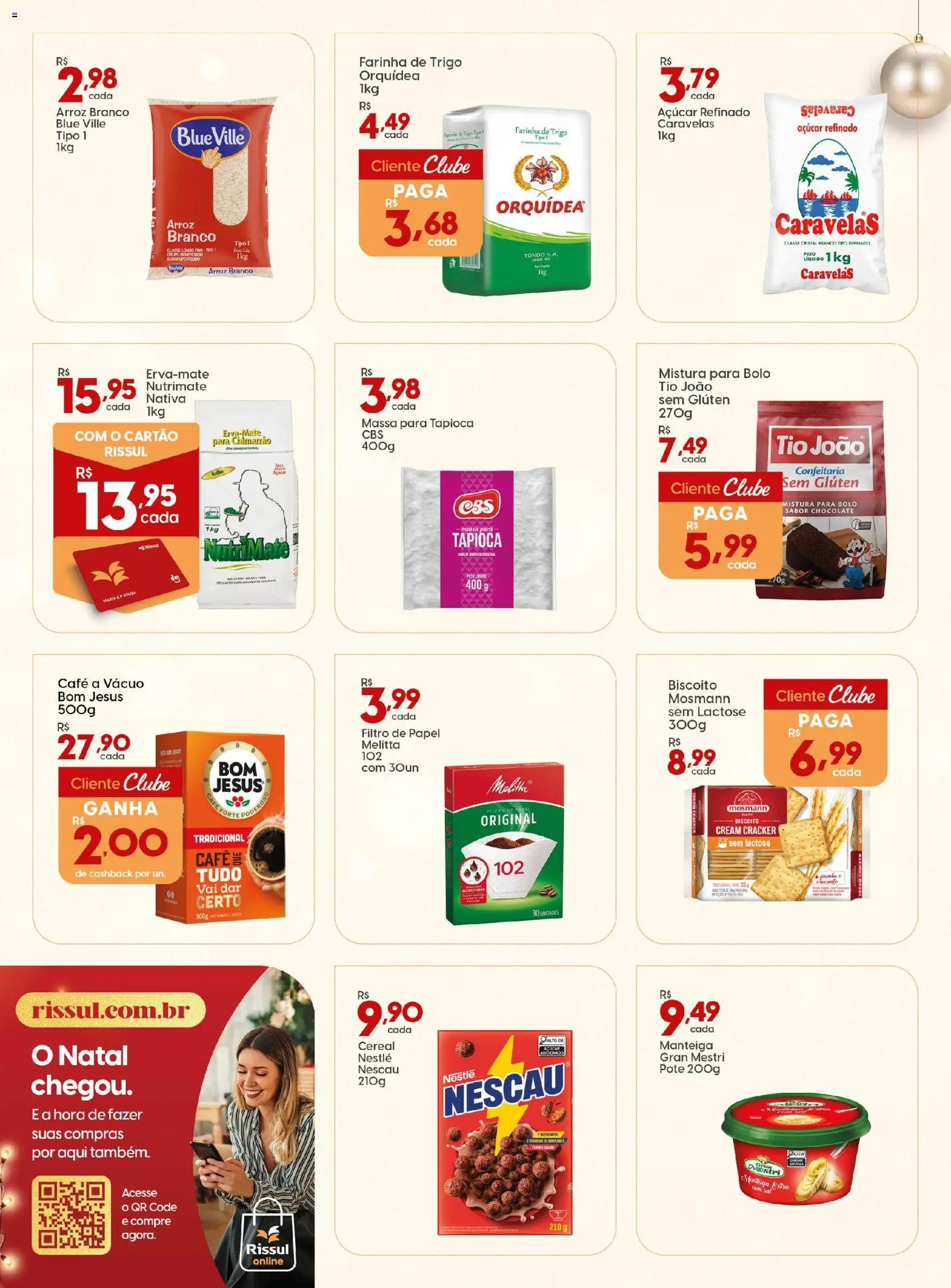 Rissul Folheto - válido de 20.11.2025 | Página: 7 | Produtos: Farinha de trigo, Chocolate, Massa, Açúcar