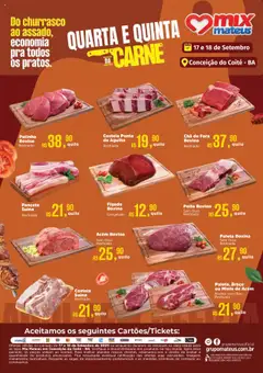 Mateus - Ofertas Quarta e Quinta da Carne - Pré-Visualização do folheto da loja Mateus, válido de 17.09.2025