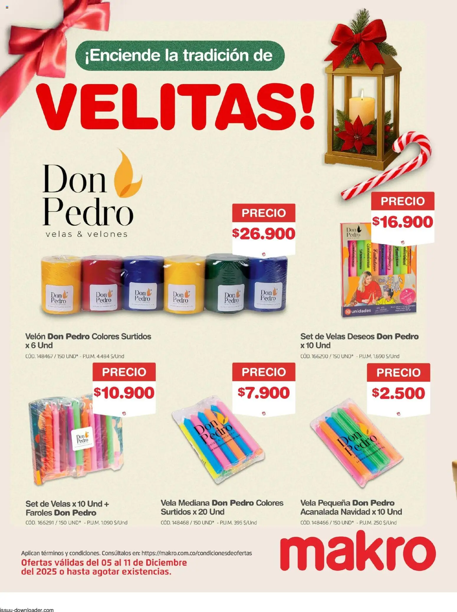 Makro revista - valida desde el 05.12.2025 | Página: 2 | Productos: Vela