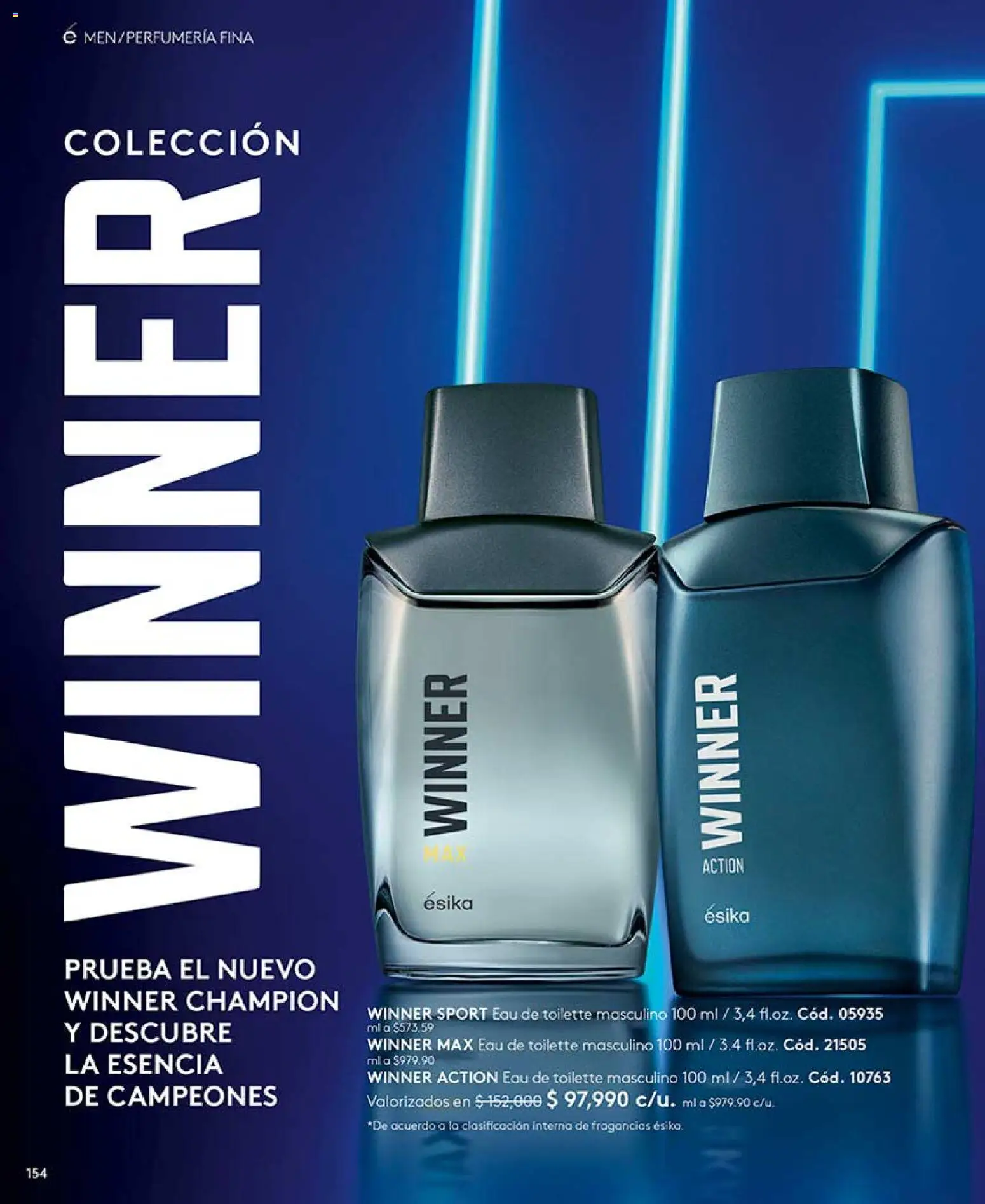 Ésika revista - valida desde el 24.04.2026 | Página: 166 | Productos: Eau de toilette