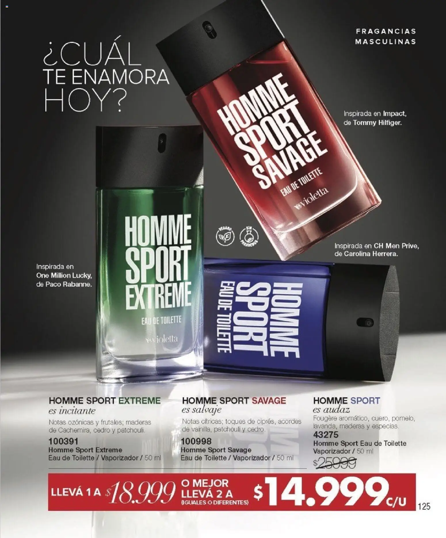 Violetta catálogo │ válido desde el 01.02.2026 | Página: 125 | Productos: Eau de toilette, Té