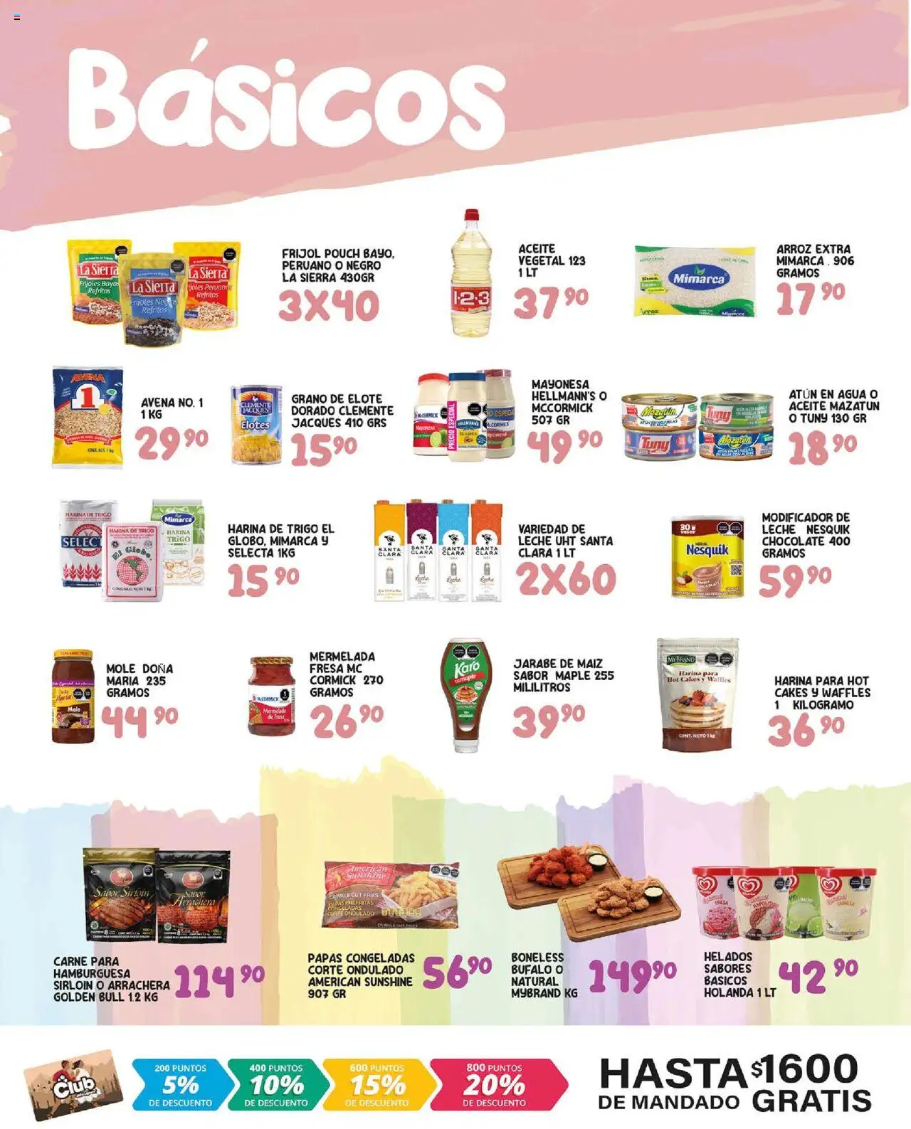 Nuevas ofertas de Alsuper válidas en toda la República Mexicana desde el 19.08.2025. ¡Encuentra las mejores ofertas en Alsuper folleto! | Página: 2 | Productos: Leche, Aceite, Chocolate, Arroz