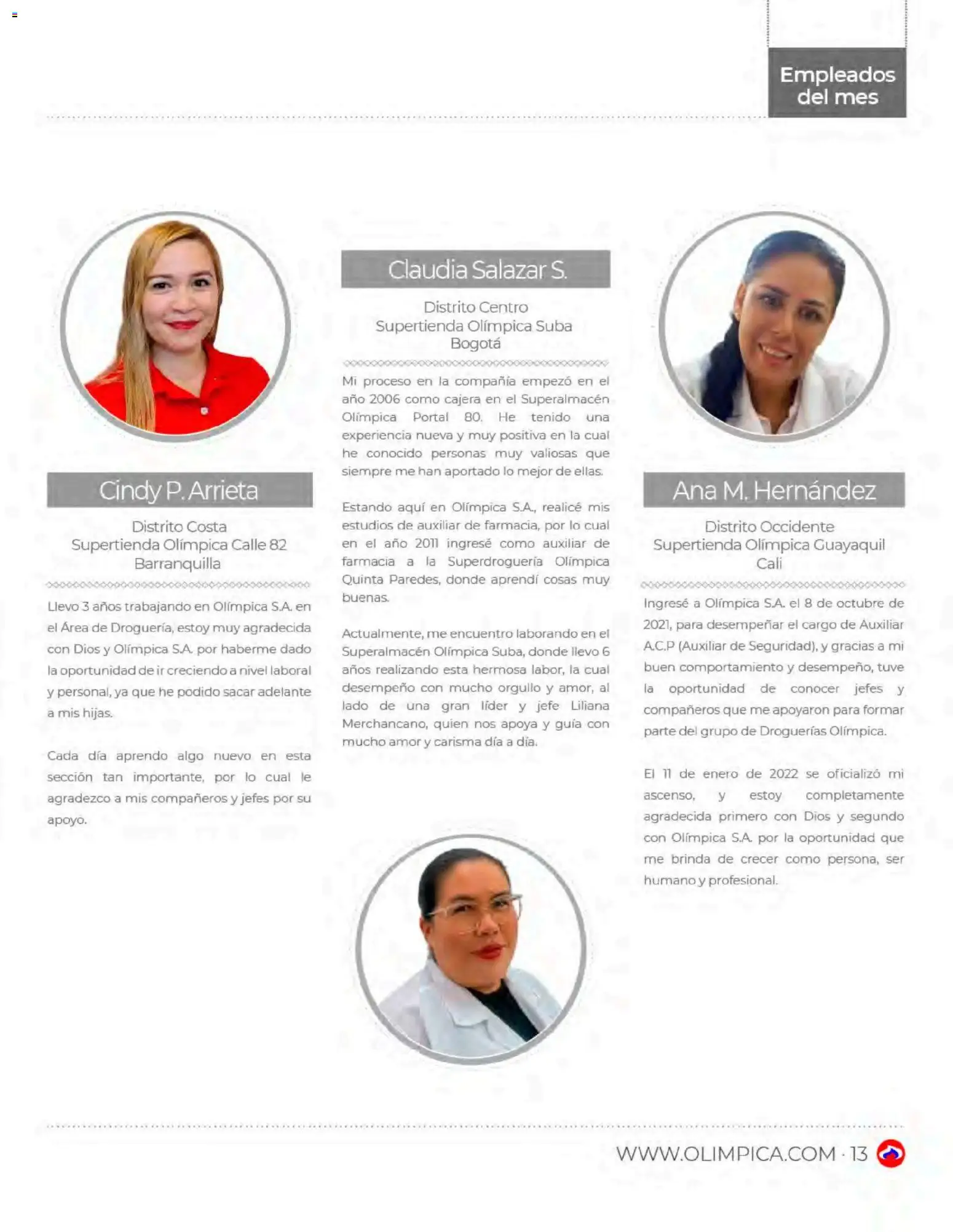 Olímpica revista - valida desde el 01.01.2026 | Página: 13