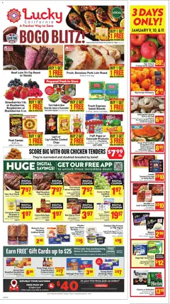 Preview of Lucky Supermarkets weekly ads valid from 07.01.2026