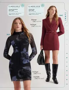 Vista previa de Price Shoes catálogo Vestir , nuevo folleto de la tienda, válido en México a partir del 20.02.2026 | Página: 67 | Productos: Cinturón, Vestido, Blazer, Vino