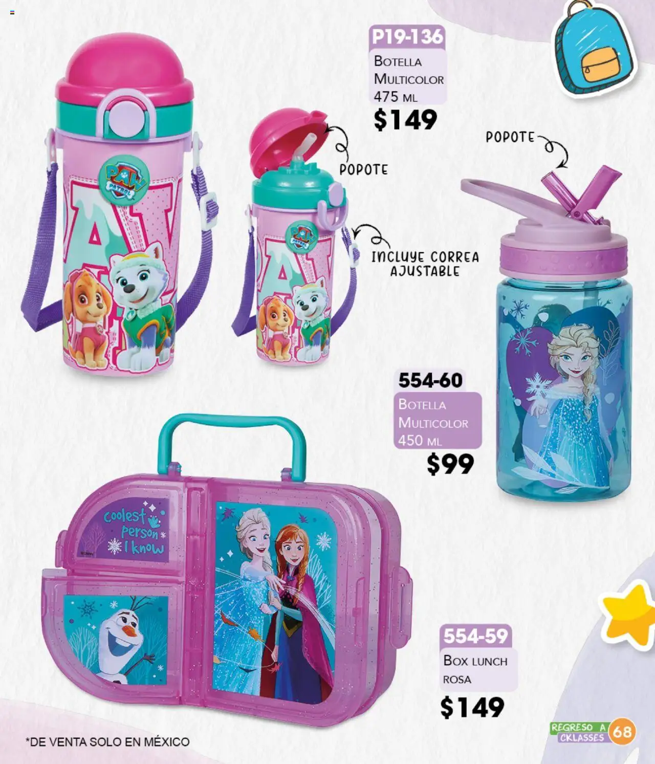 Nuevas ofertas de Cklass válidas en toda la República Mexicana desde el 18.08.2025. ¡Encuentra las mejores ofertas en Cklass - Catálogo Regreso a Clases! | Página: 69 | Productos: Botella