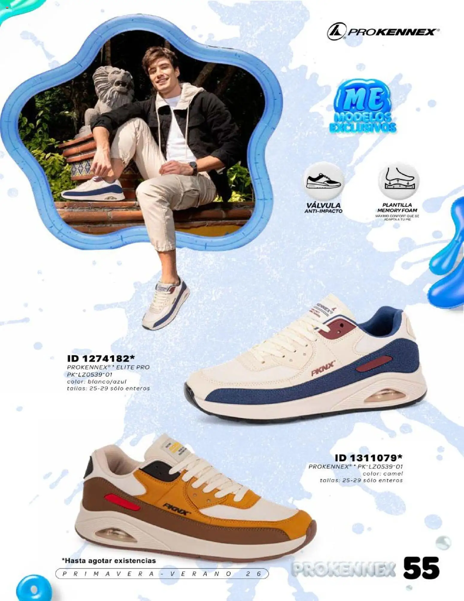 Nuevas ofertas de Price Shoes válidas en toda la República Mexicana desde el 30.03.2026. ¡Encuentra las mejores ofertas en Price Shoes catálogo Prokennex! | Página: 55 | Productos: Válvula