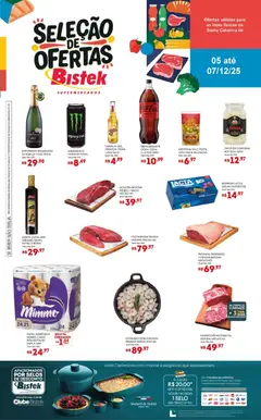 Bistek Supermercados - Ofertas do Fim de Semana - Pré-Visualização do folheto da loja Bistek Supermercados, válido de 05.12.2025