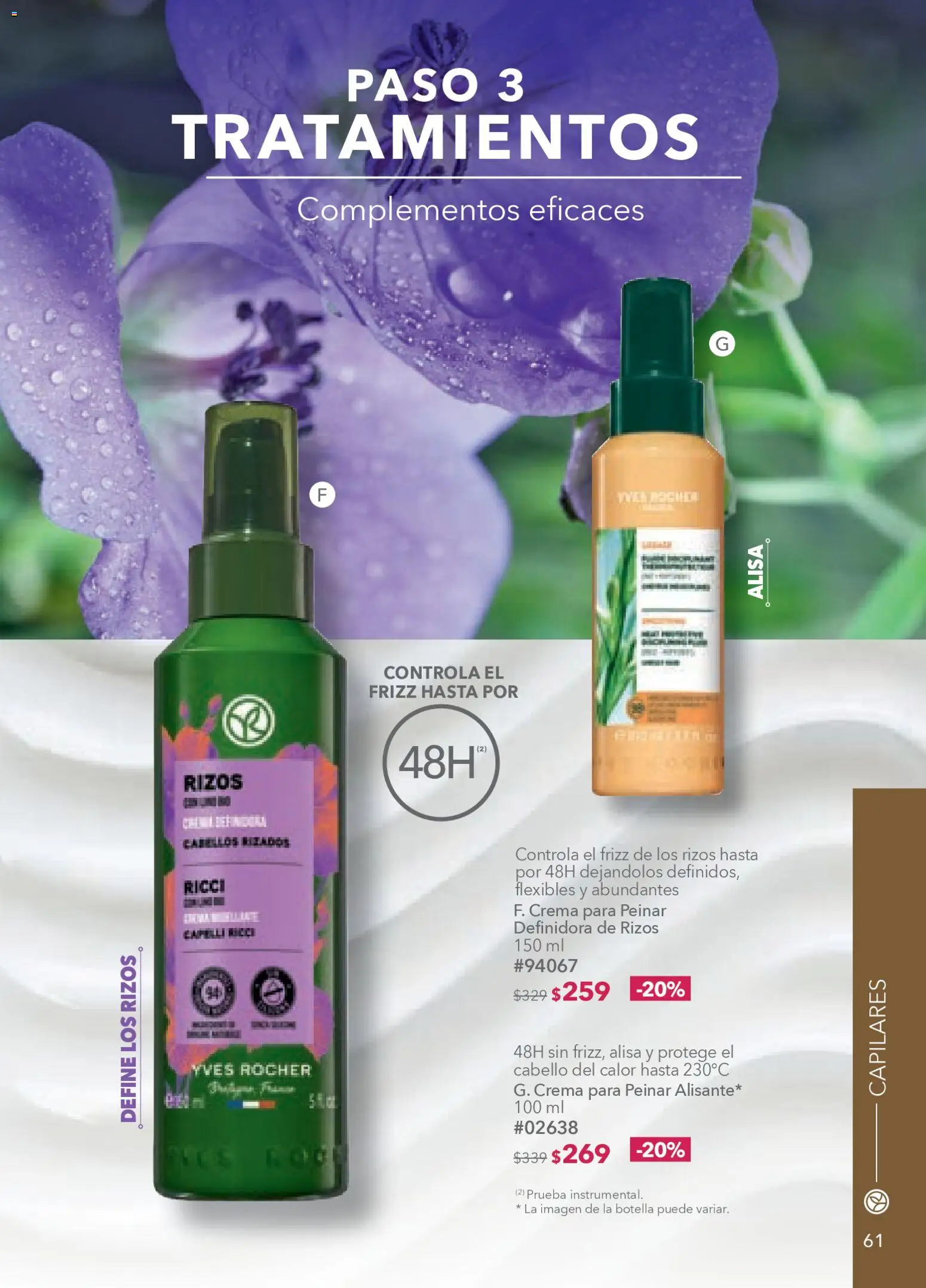 Nuevas ofertas de Yves Rocher válidas en toda la República Mexicana desde el 20.01.2026. ¡Encuentra las mejores ofertas en Yves Rocher campaña 2 2026! | Página: 63 | Productos: Crema, Botella