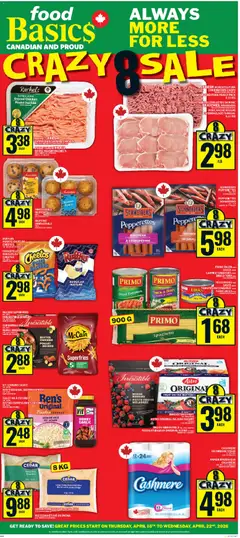 Preview of Food Basics weekly flyer - Kanata from shop Food Basics valid from 16.04.2026