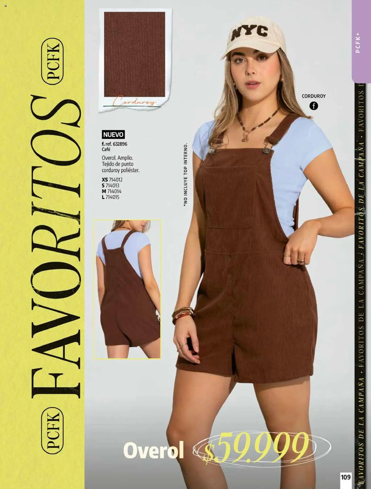 Pacifika revista - valida desde el 01.08.2026 | Página: 109 | Productos: Top, Overol, Café