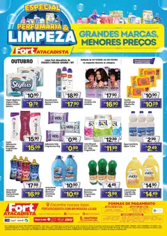 Fort Atacadista - Ofertas Perfumaria e Limpeza - Pré-Visualização do folheto da loja Fort Atacadista, válido de 24.10.2025