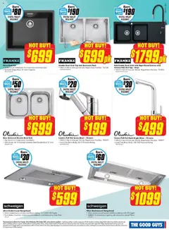 Preview of The Good Guys Cooking & Dishwashers - valid from 13.10.2025 | Page: 21 | Products: Tap, Digital, Safe, Dishwasher