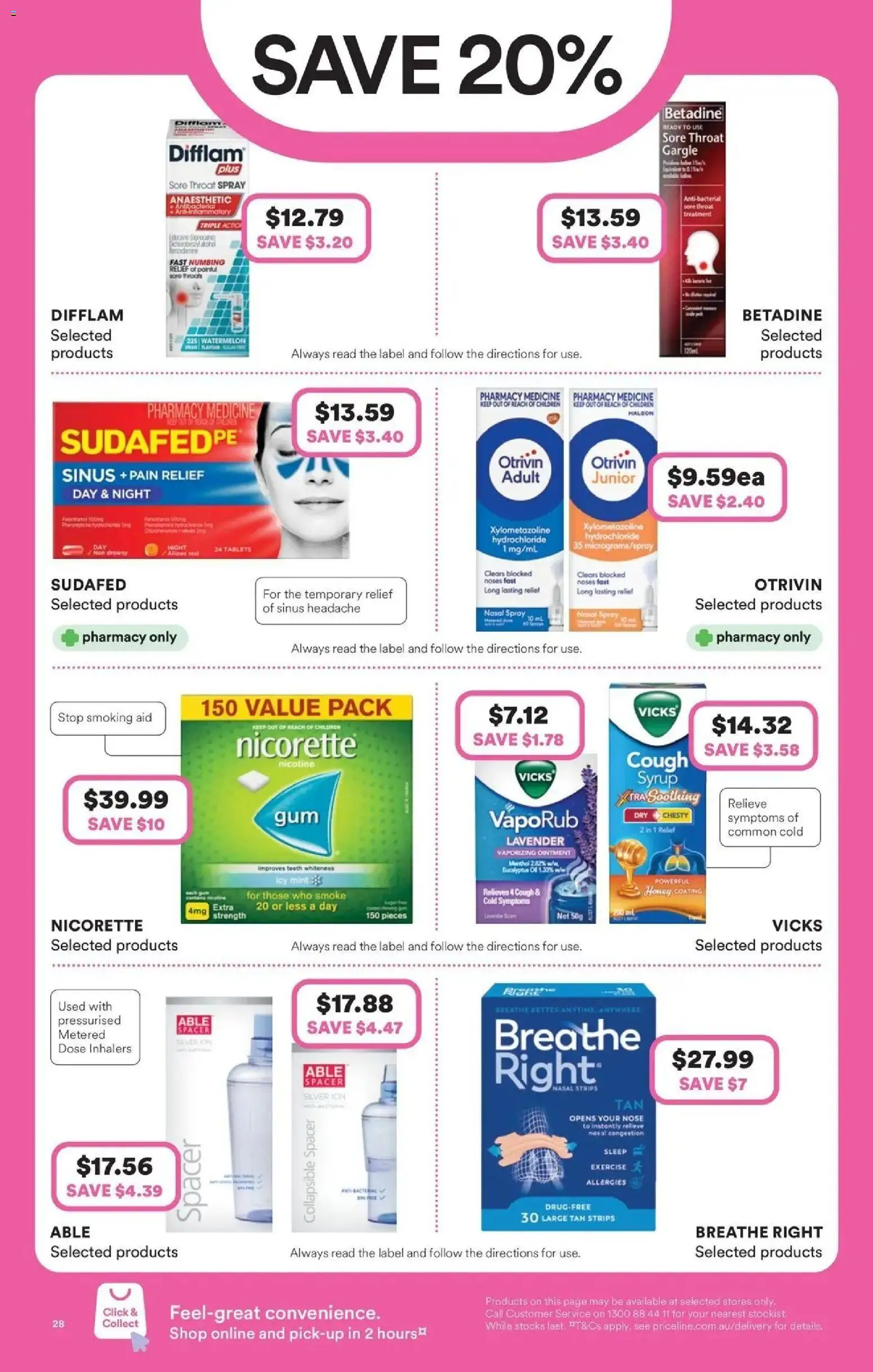 Priceline Pharmacy catalogue - valid from 23.04.2026 | Page: 28 | Products: Honey, Watermelon, Treatment, Pain relief