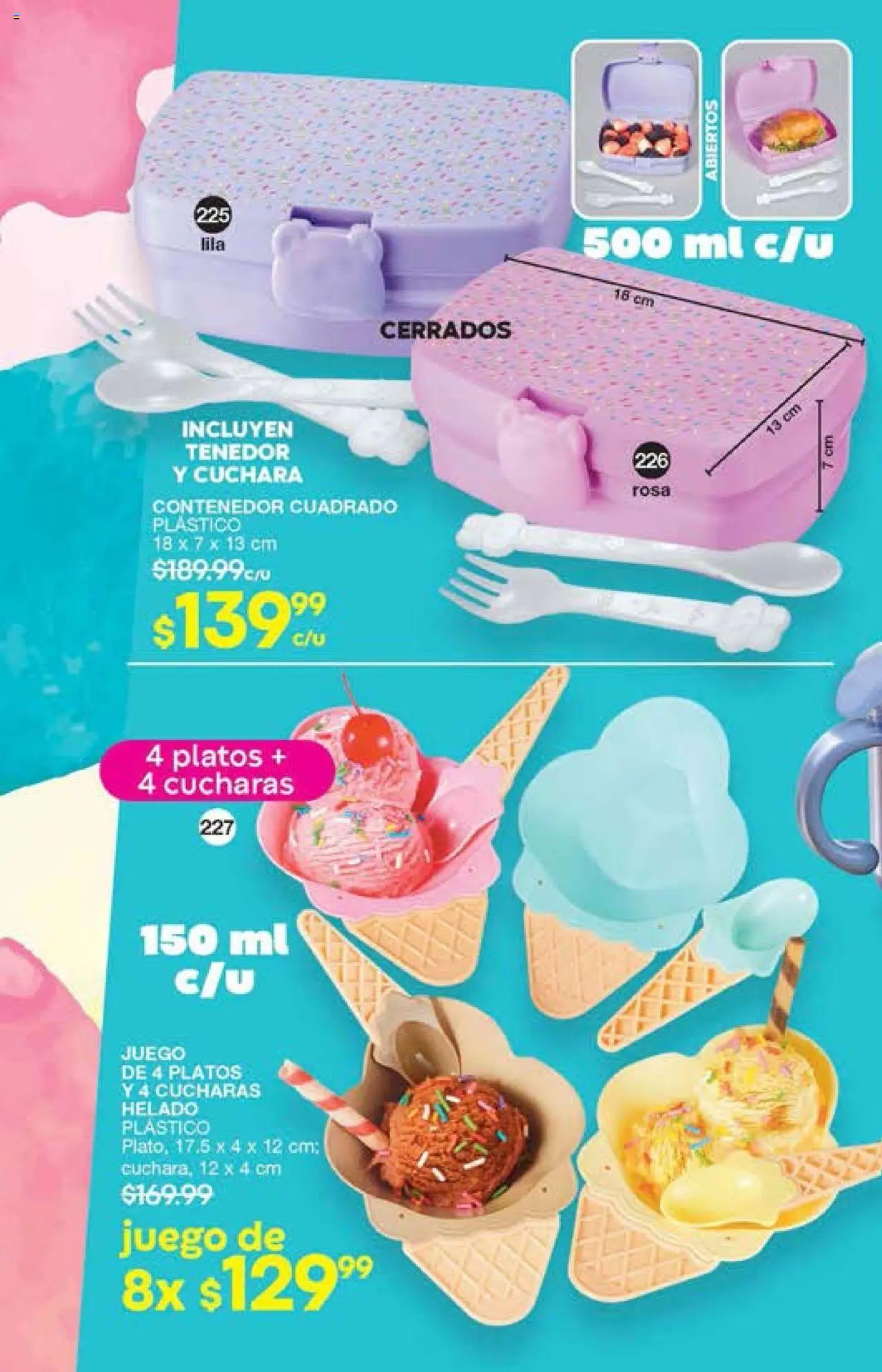 Nuevas ofertas de Fuller válidas en toda la República Mexicana desde el 15.10.2025. ¡Encuentra las mejores ofertas en Fuller - Campaña 14 2025! | Página: 112 | Productos: Helado, Juego, Contenedor, Tenedor