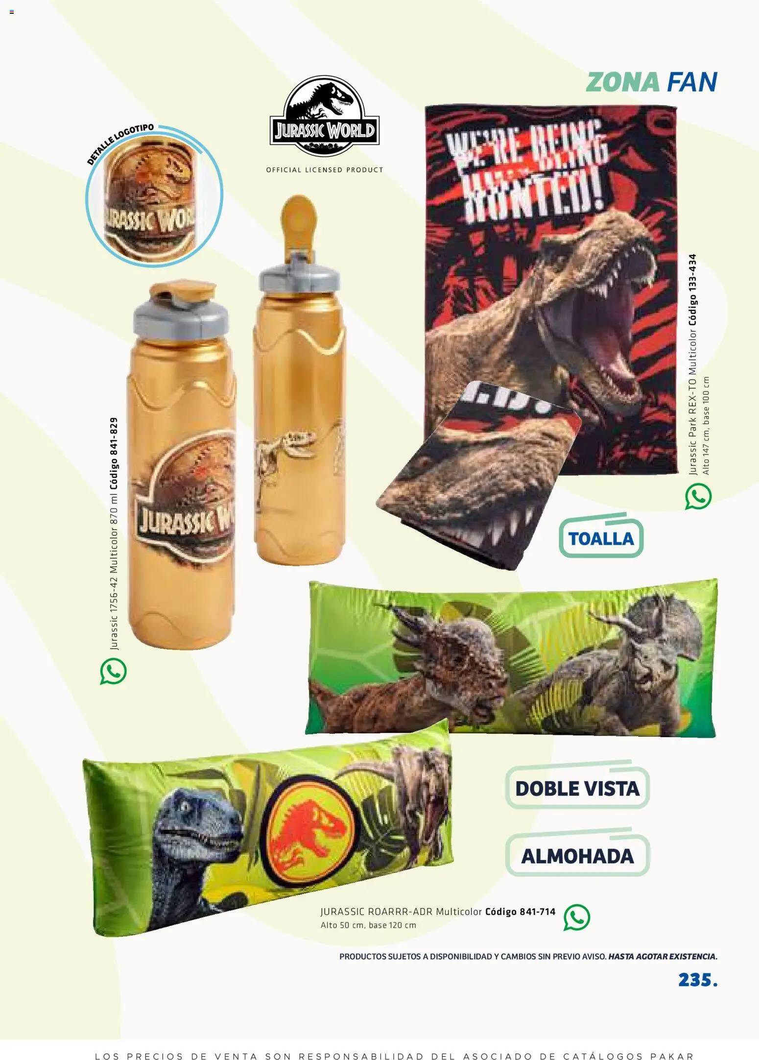 Nuevas ofertas de SC Pakar válidas en toda la República Mexicana desde el 27.02.2026. ¡Encuentra las mejores ofertas en SC Pakar catálogo Premium Men Tomo 2! | Página: 235 | Productos: Toalla, Almohada