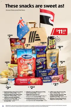 Preview of Catalogue Aldi - valid from 15.10.2025 | Page: 10 | Products: Bacon, Chocolate, Chips, Cream