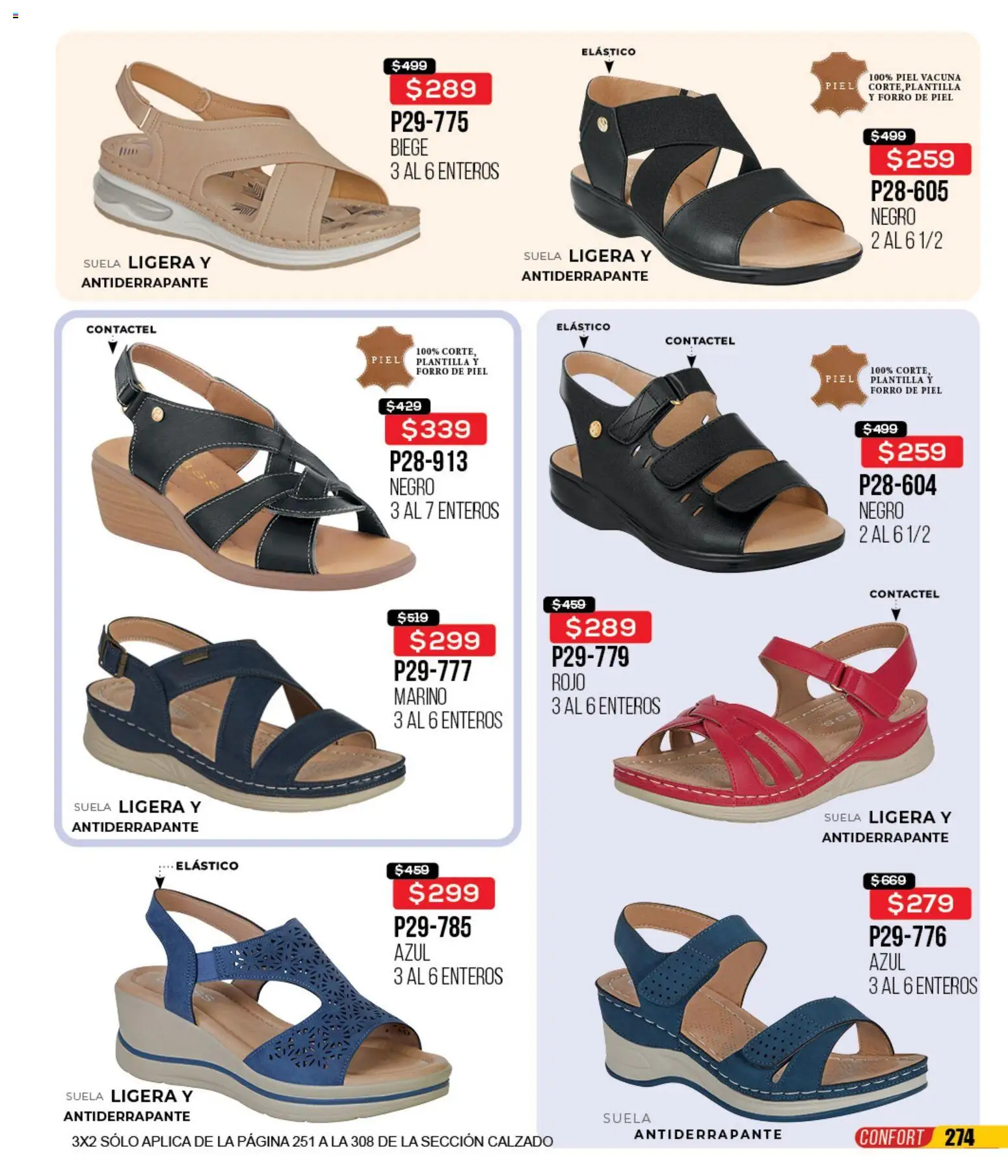 Nuevas ofertas de Cklass válidas en toda la República Mexicana desde el 12.01.2026. ¡Encuentra las mejores ofertas en Cklass catálogo Mega Ofertas Calzado! | Página: 275