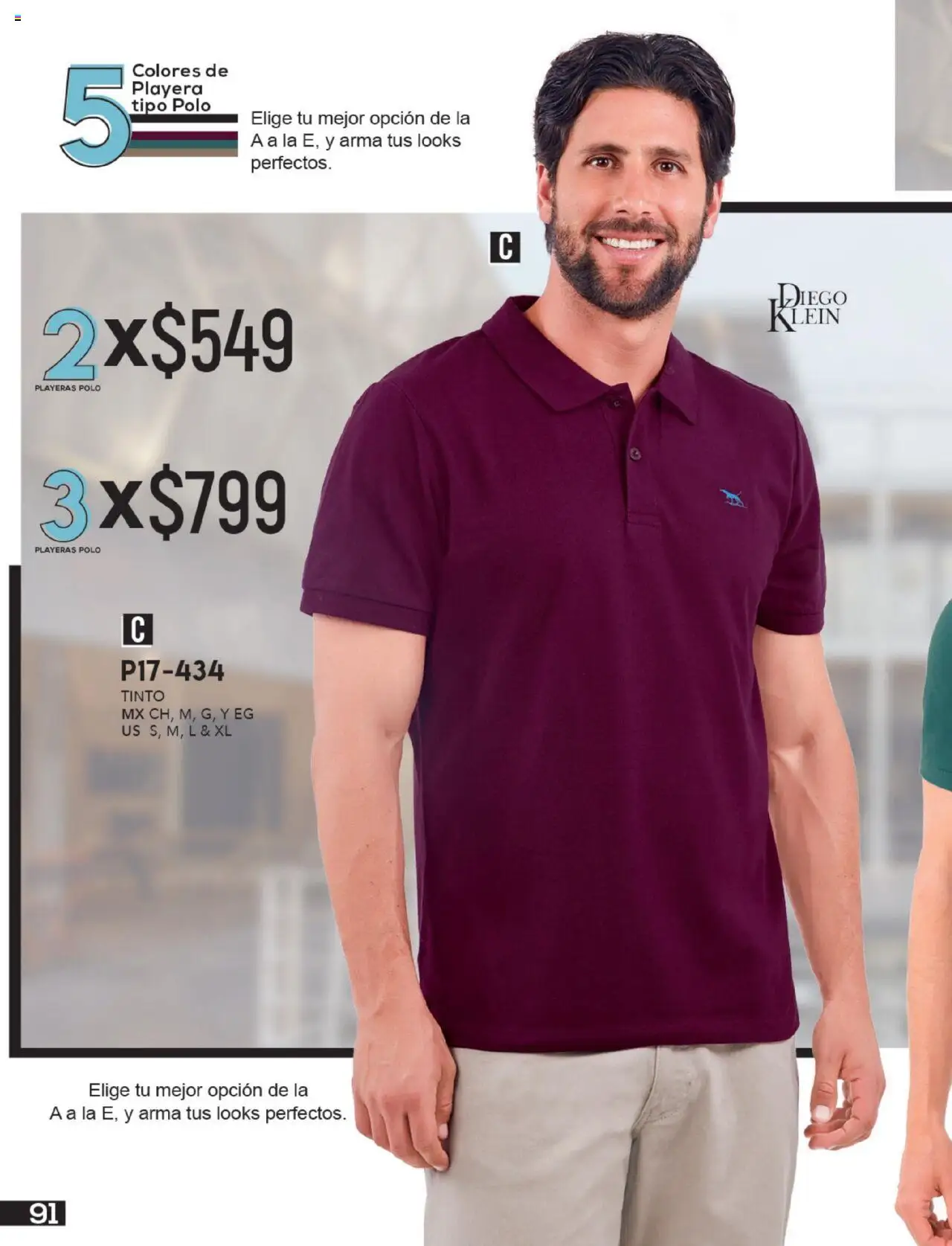 Nuevas ofertas de Cklass válidas en toda la República Mexicana desde el 14.07.2025. ¡Encuentra las mejores ofertas en Cklass catálogo Ropa Caballero! | Página: 92 | Productos: Playera