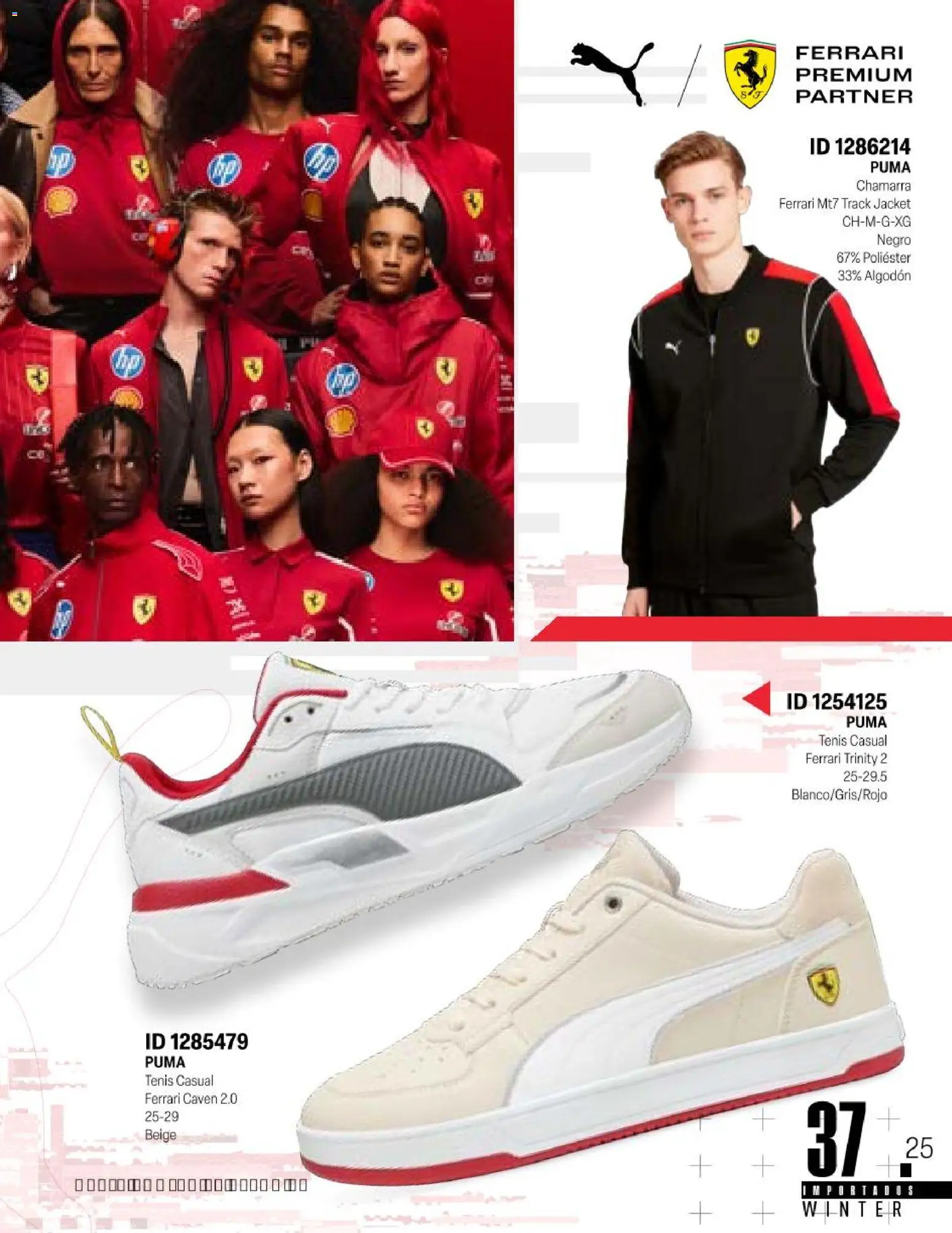 Nuevas ofertas de Price Shoes válidas en toda la República Mexicana desde el 11.11.2025. ¡Encuentra las mejores ofertas en Price Shoes catálogo Importados Winter 2025  ! | Página: 37 | Productos: Tenis, Chamarra, Algodón