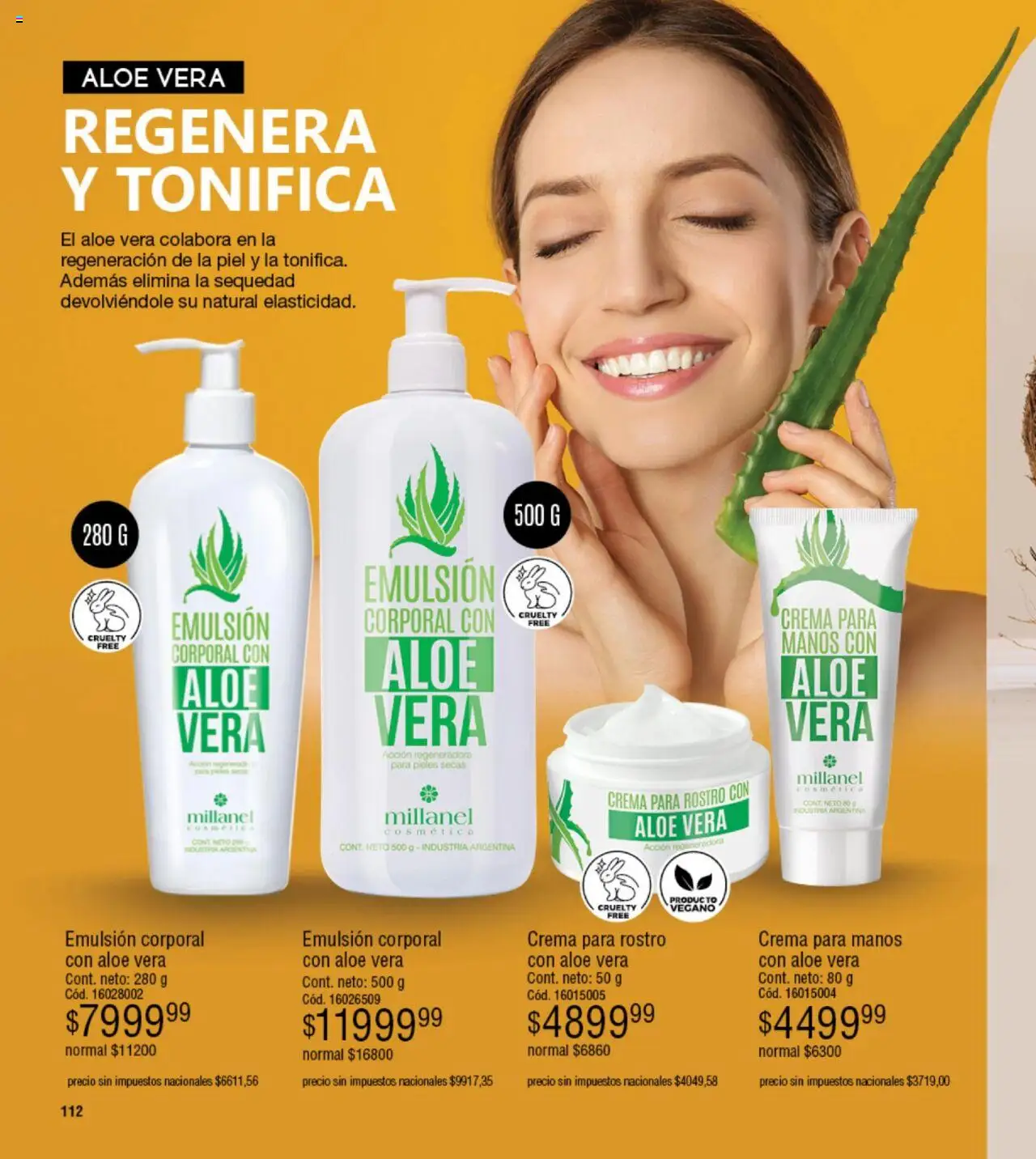 Millanel - Catálogo │ válido desde el 20.10.2025 | Página: 112 | Productos: Emulsión, Crema