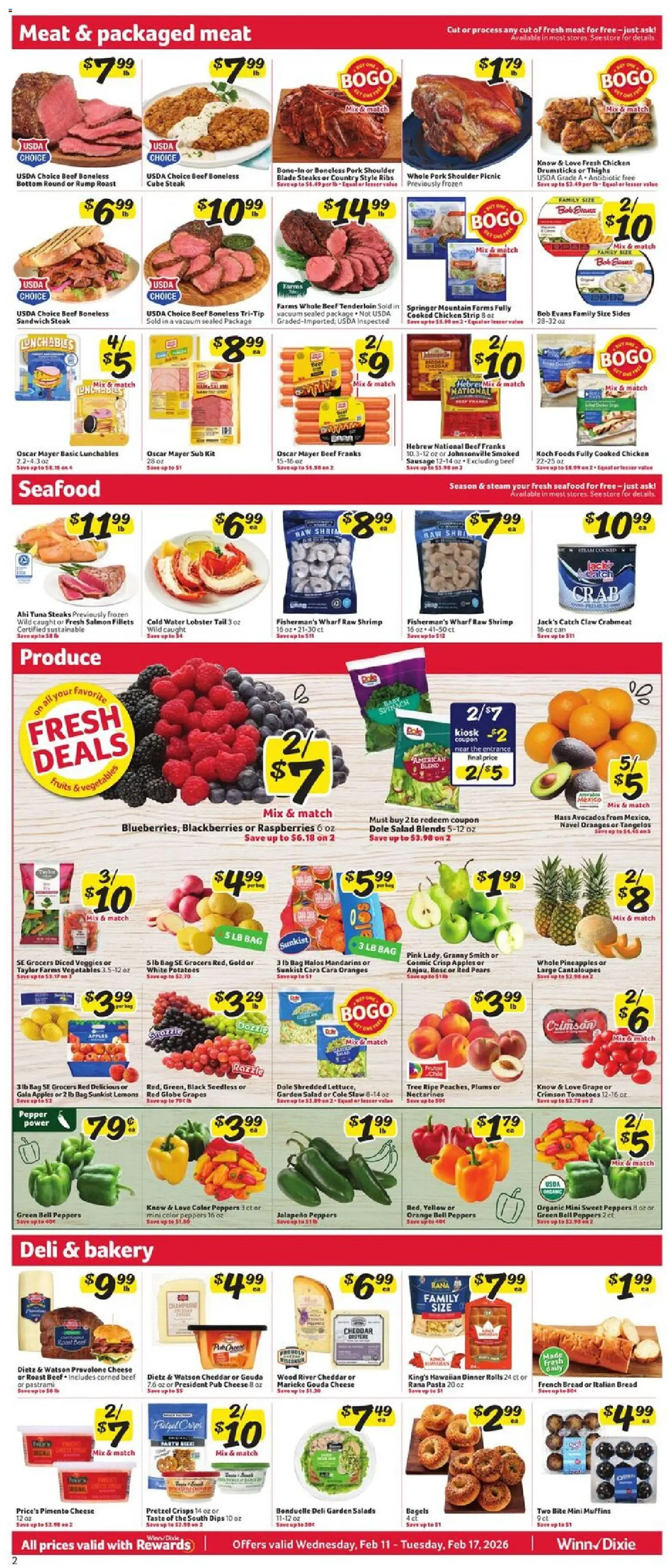 Winn Dixie Weekly Ad - valid from 11.02.2026 | Page: 4
