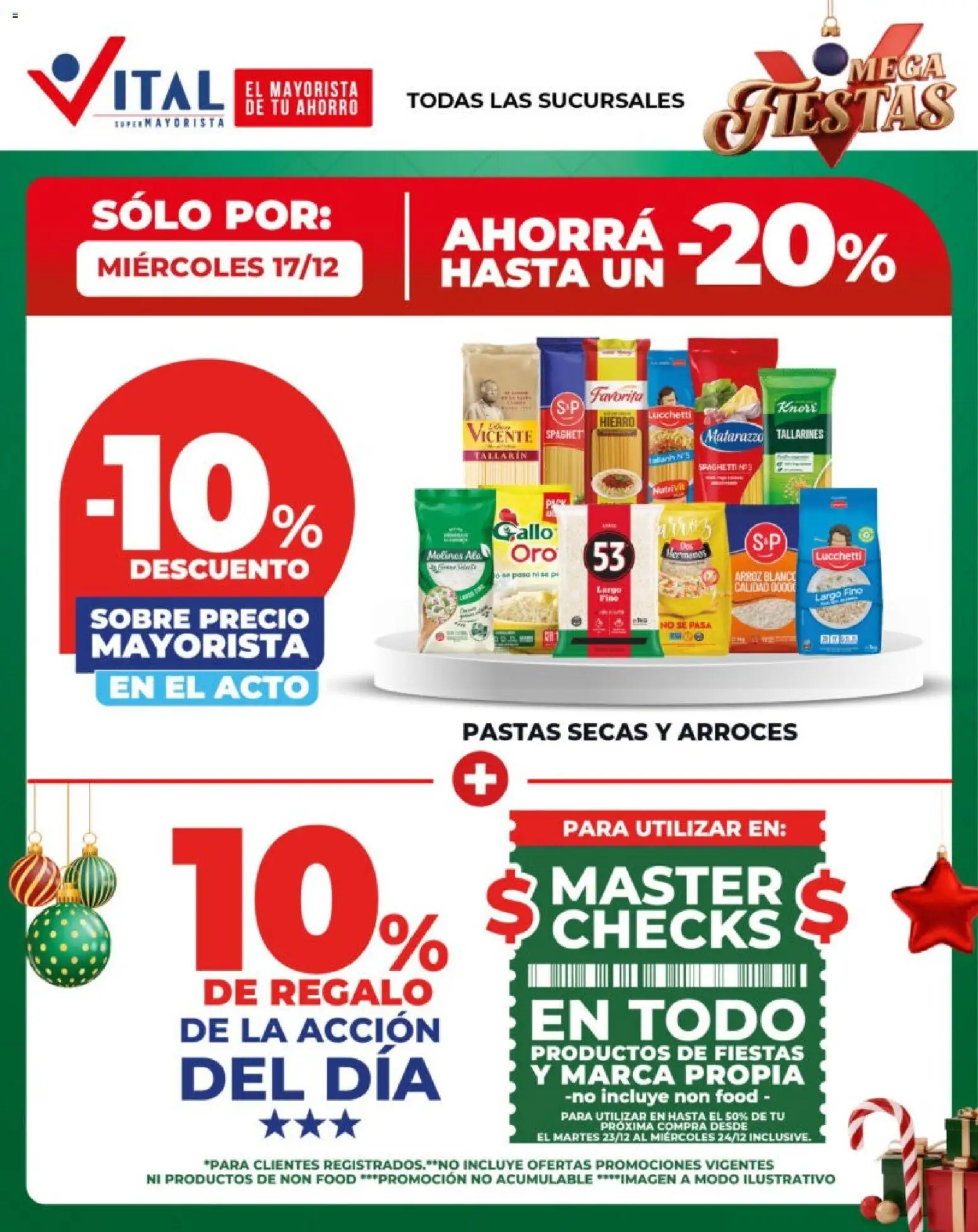 Vital - Sólo por │ válido desde el 17.12.2025 | Página: 1 | Productos: Sobre, Arroz