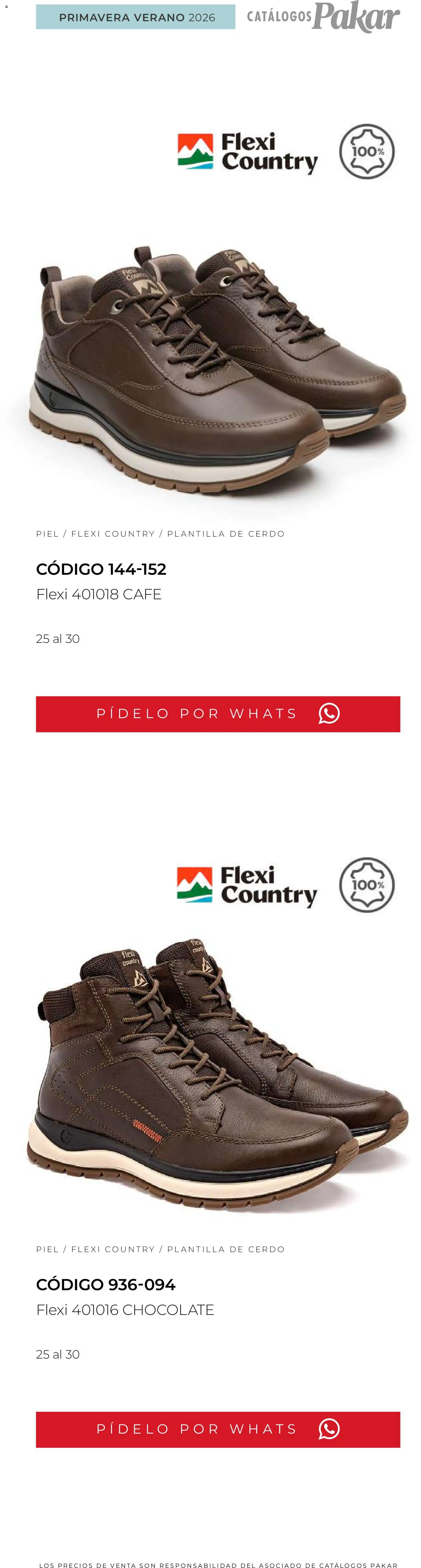 Nuevas ofertas de SC Pakar válidas en toda la República Mexicana desde el 04.03.2026. ¡Encuentra las mejores ofertas en SC Pakar catálogo Flexi PV26! | Página: 185 | Productos: Café, Chocolate, Cerdo