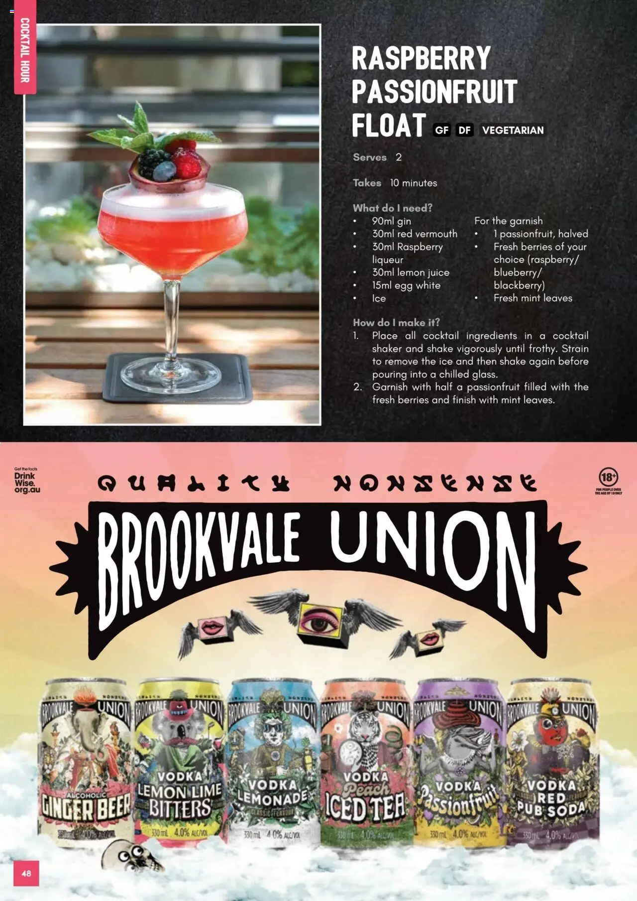 Supabarn catalogue - valid from 07.11.2024 | Page: 48 | Products: Vodka, Lemon, Peach, Lime