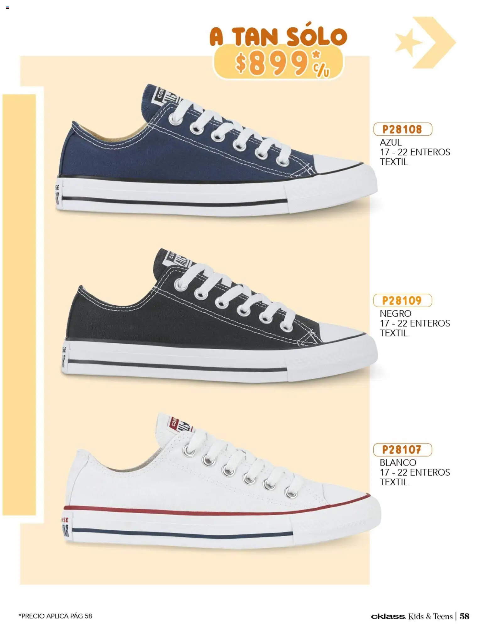 Nuevas ofertas de Cklass válidas en toda la República Mexicana desde el 02.01.2026. ¡Encuentra las mejores ofertas en Cklass catálogo Kids Niña! | Página: 180