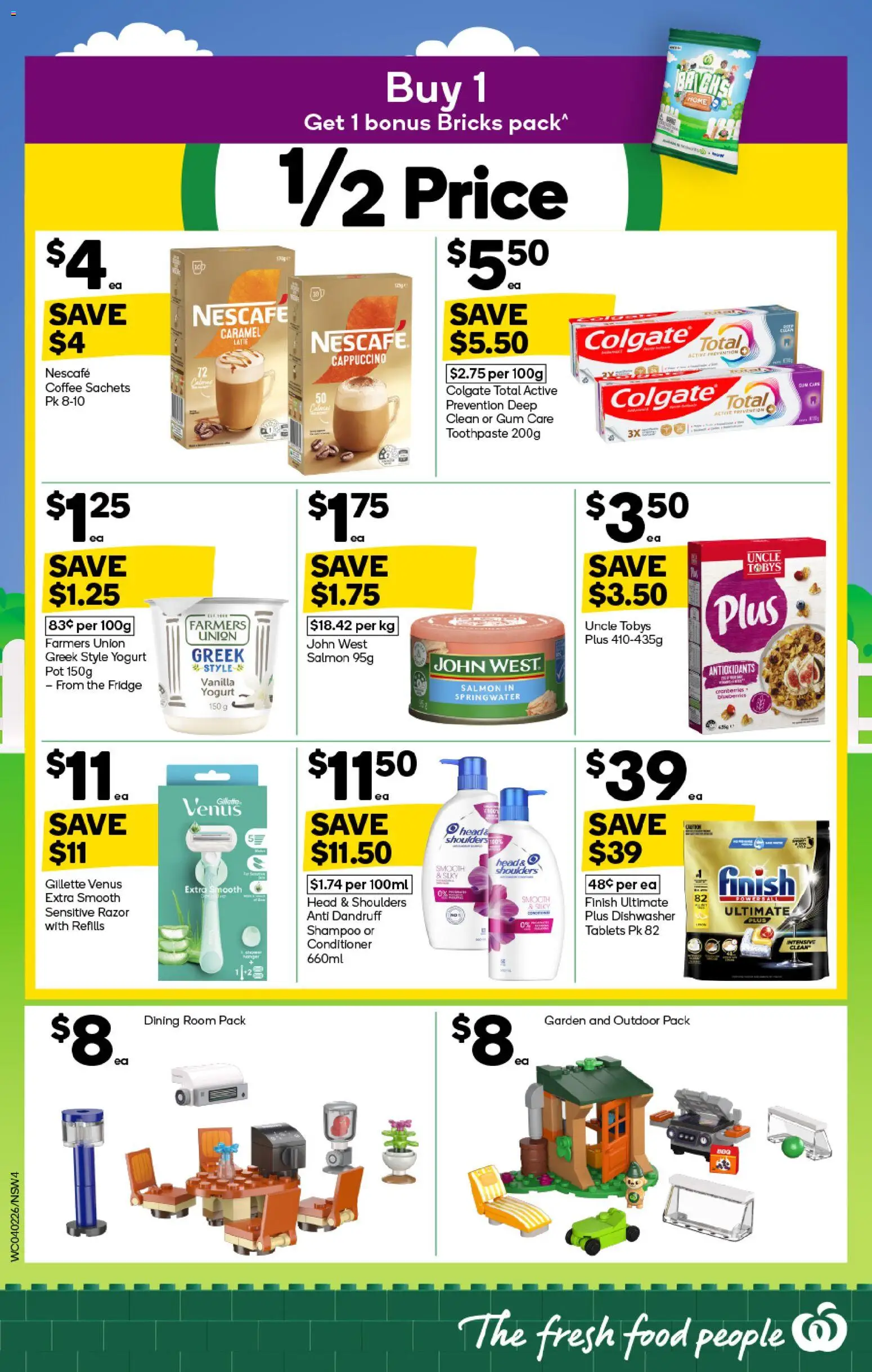Woolworths catalogue - valid from 04.02.2026 | Page: 4 | Products: Conditioner, Coffee, Nescafe, Dishwasher