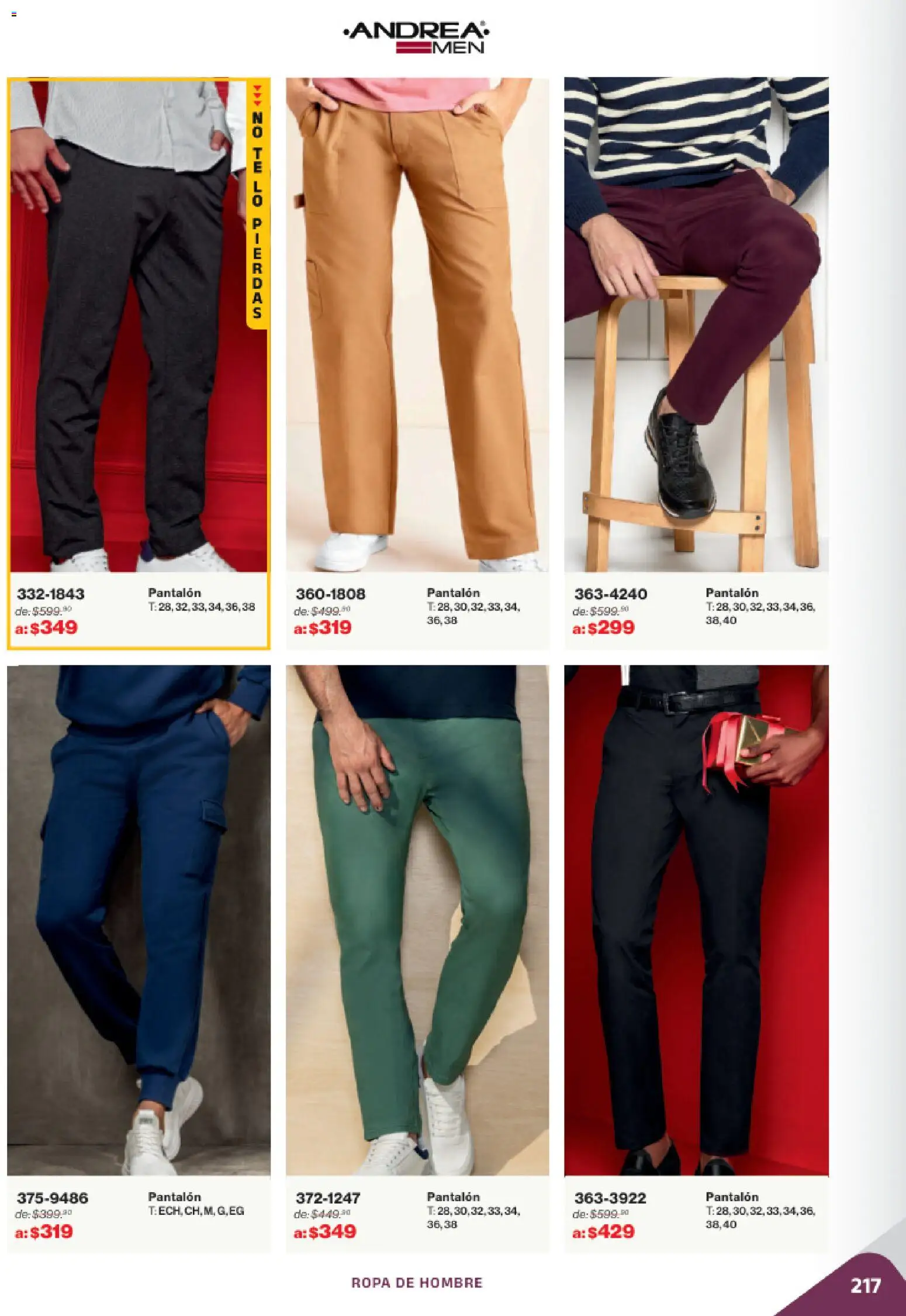 Nuevas ofertas de Andrea válidas en toda la República Mexicana desde el 02.11.2025. ¡Encuentra las mejores ofertas en Andrea catálogo Outlet! | Página: 217 | Productos: Ropa