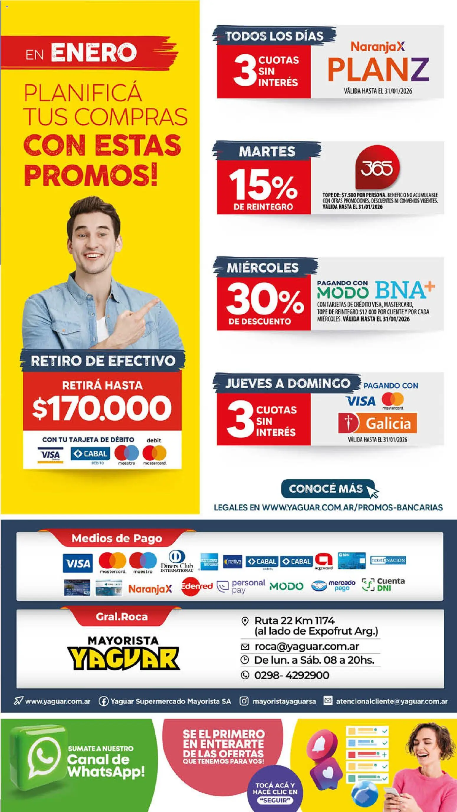 Yaguar - Oferta Semanal General Roca │ válido desde el 19.01.2026 | Página: 16
