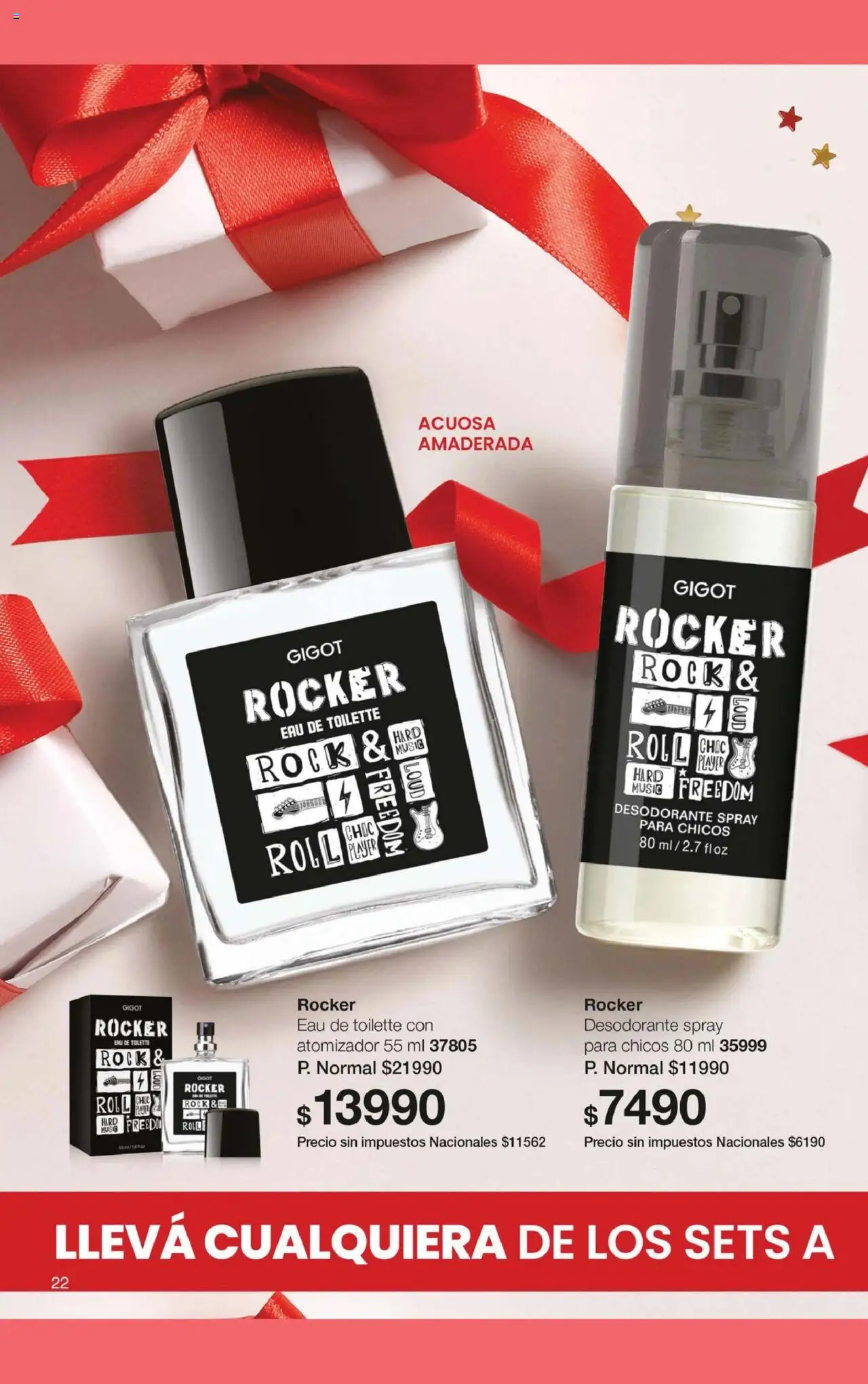 Gigot catálogo │ válido desde el 01.11.2025 | Página: 28 | Productos: Eau de toilette, Desodorante