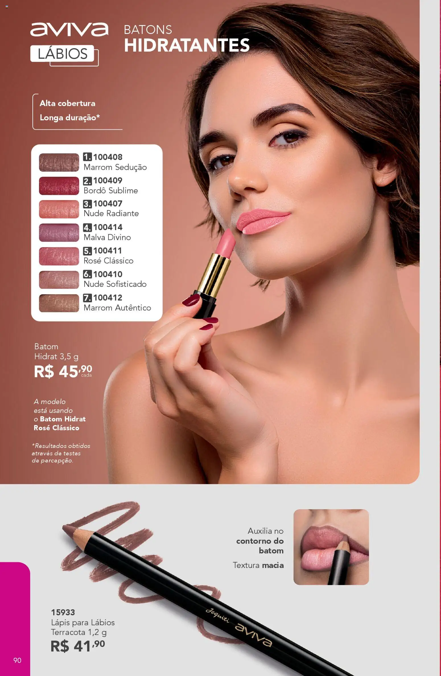 Jequiti Folheto - válido de 30.01.2026 | Página: 90 | Produtos: Batom, Lápis