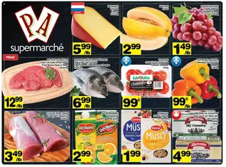 Preview of Pa Supermarché weekly flyer / circulaire from shop Pa Supermarché valid from 06.10.2025