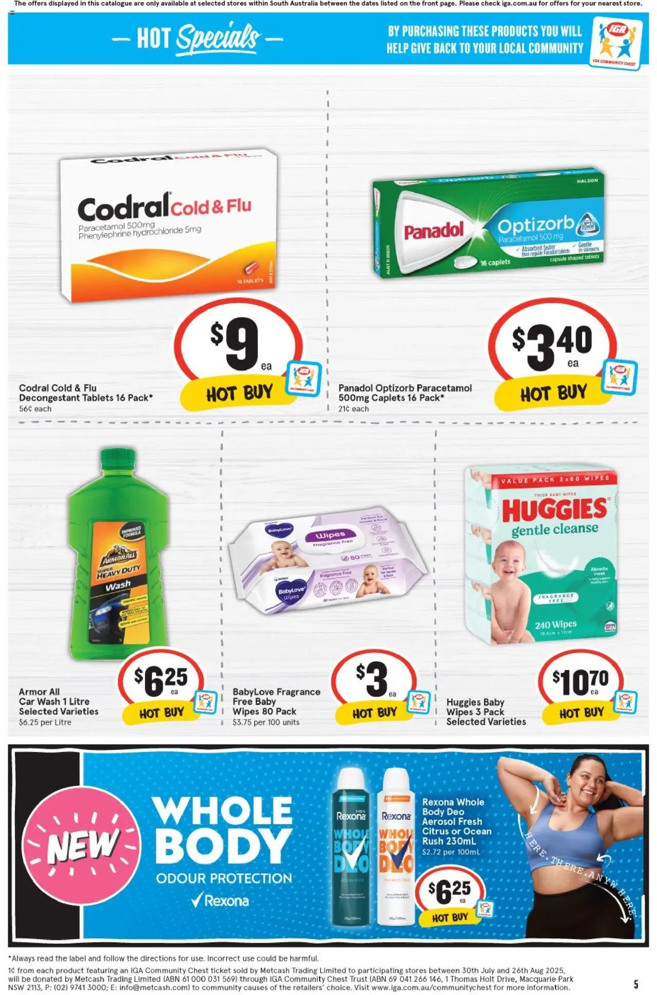 IGA catalogue - valid from 06.08.2025 | Page: 5 | Products: Fragrance, Tablets