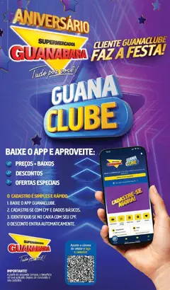 Encarte Guanabara - Pré-Visualização do folheto da loja Supermercados Guanabara, válido de 29.10.2025 | Página: 8 | Produtos: Celular, Caixa, Faca, Câmera