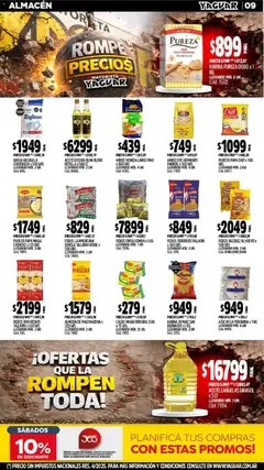 Vista previa Yaguar - Oferta Semanal Salta válido desde el 13.04.2026 | Página: 10 | Productos: Papa, Azucar, Aceite, Fideos