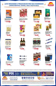 Encarte Assaí Atacadista - MT - Pré-Visualização do folheto da loja Assaí Atacadista, válido de 12.02.2026 | Página: 2 | Produtos: Carvão vegetal, Caixa térmica, Caixa, Copos