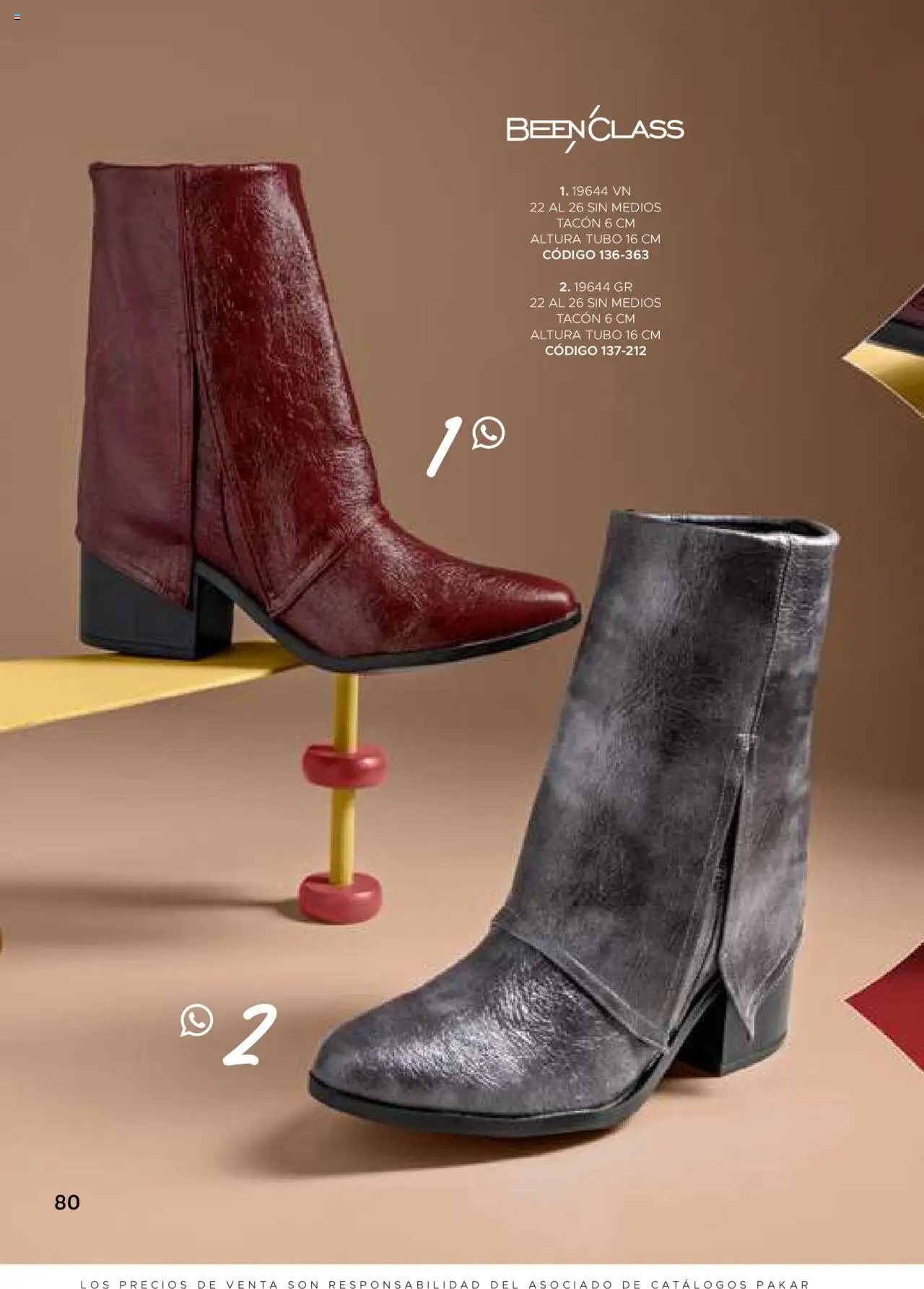 Nuevas ofertas de SC Pakar válidas en toda la República Mexicana desde el 24.07.2025. ¡Encuentra las mejores ofertas en SC Pakar - Catálogo Bota! | Página: 80