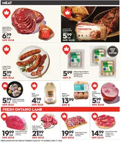 Preview of Longo's weekly flyer / circulaire from shop Longo's valid from 26.03.2026 | Page: 6 | Products: Wallet, Chair, Ham, Pork