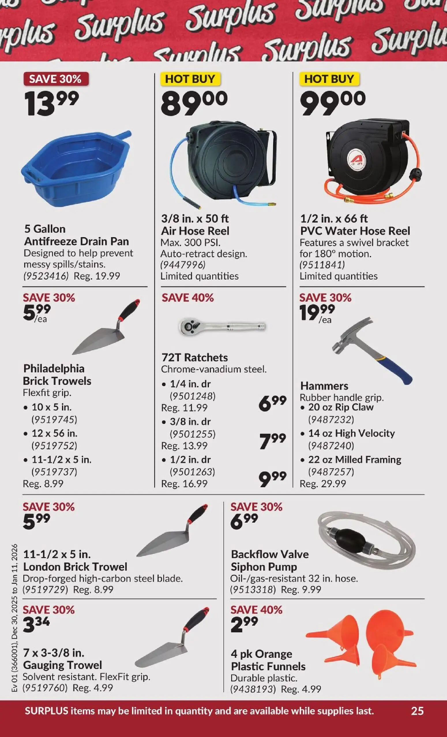 Princess Auto flyer valid from 30.12.2025 | Page: 30