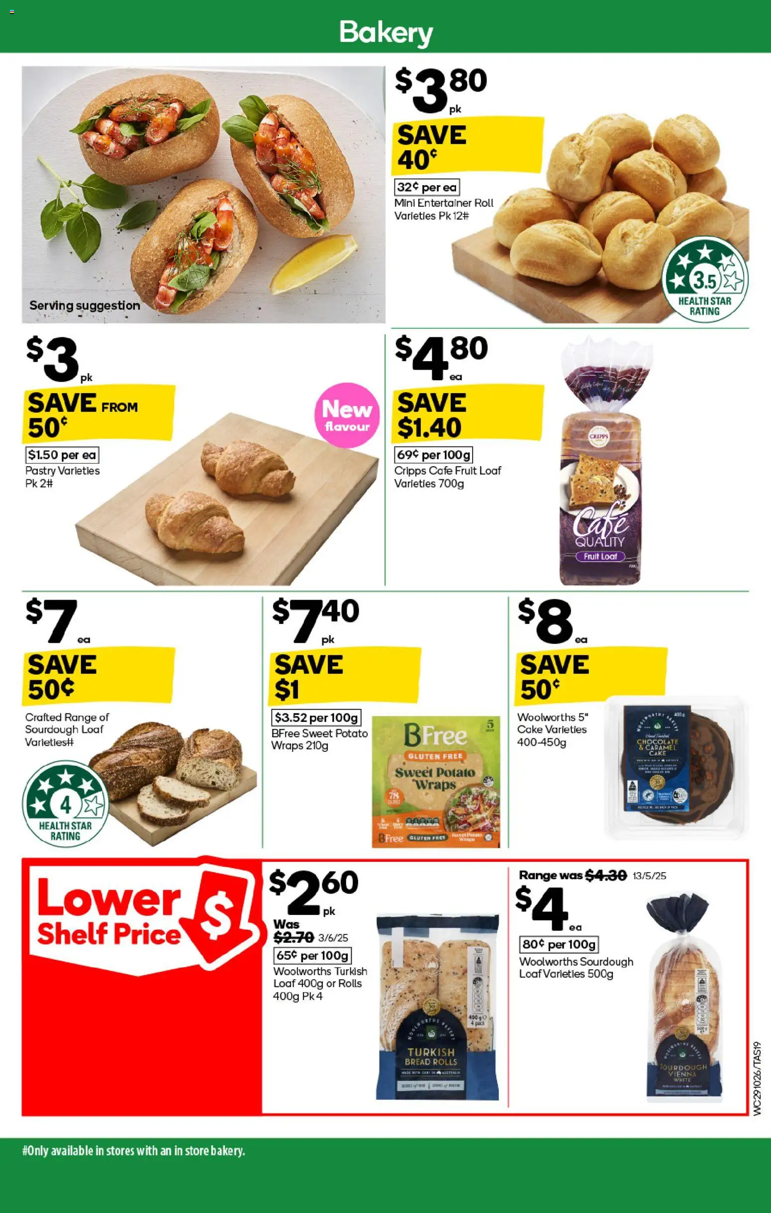 Woolworths catalogue - valid from 29.10.2025 | Page: 19 | Products: Shelf, Bread, Chocolate, Pastry