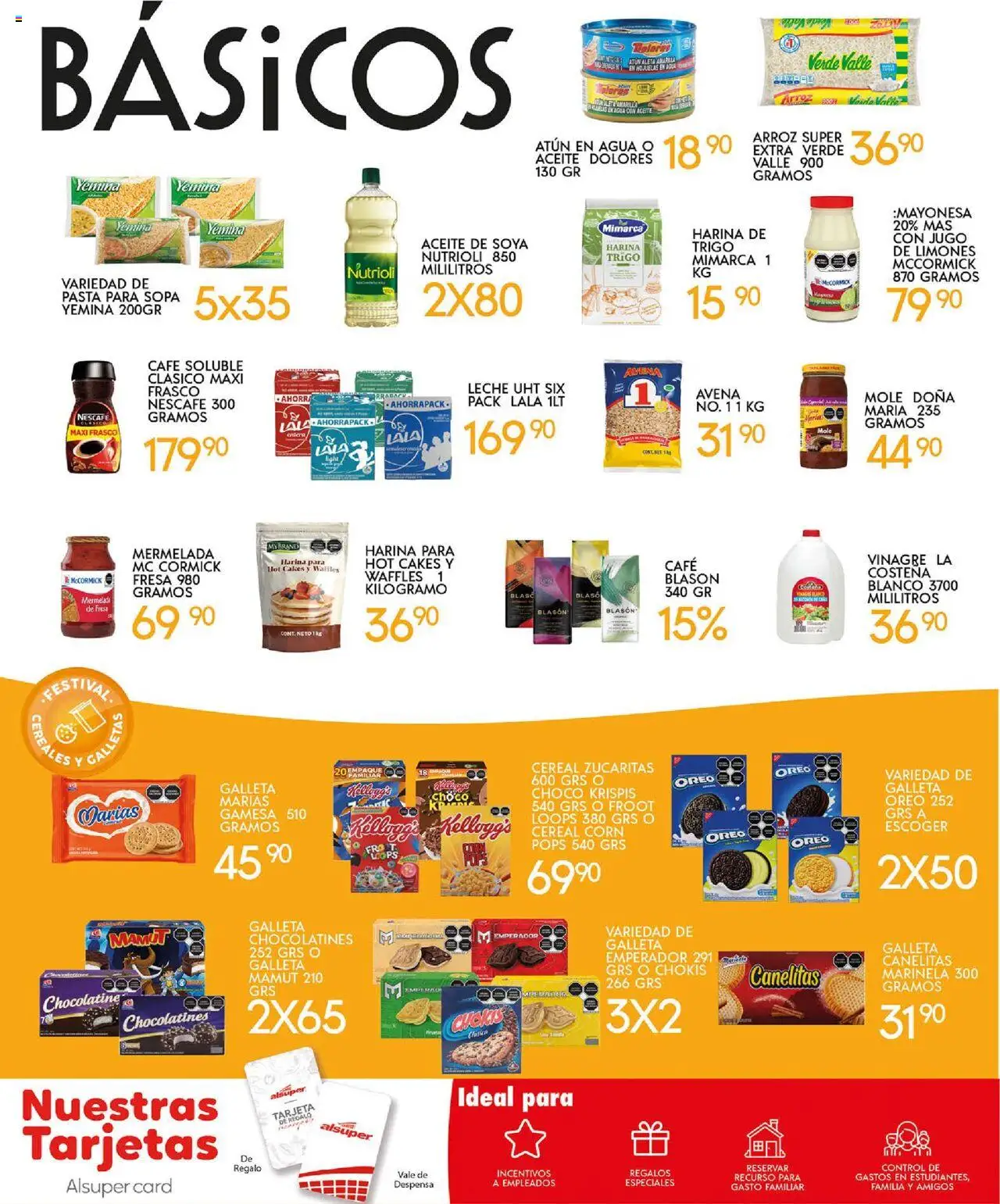 Nuevas ofertas de Alsuper válidas en toda la República Mexicana desde el 10.10.2025. ¡Encuentra las mejores ofertas en Alsuper - Folleto Zacatecas! | Página: 6 | Productos: Frasco, Aceite, Café, Pasta