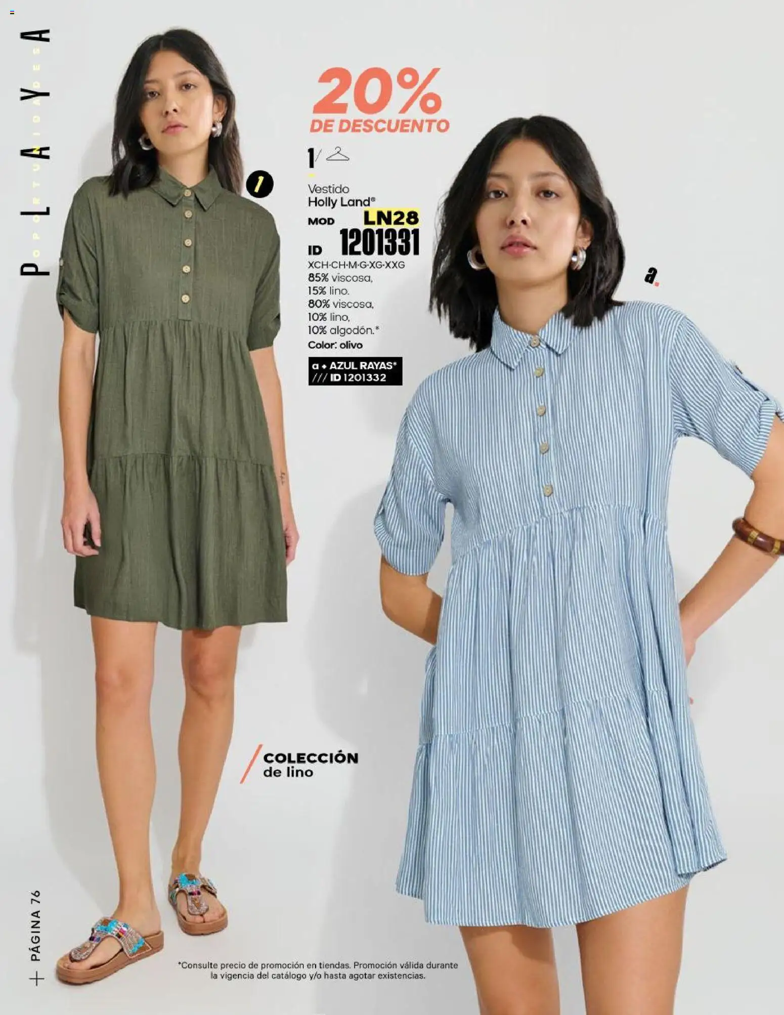 Nuevas ofertas de Price Shoes válidas en toda la República Mexicana desde el 23.01.2026. ¡Encuentra las mejores ofertas en Price Shoes catálogo Oportunidades! | Página: 76 | Productos: Algodón, Vestido