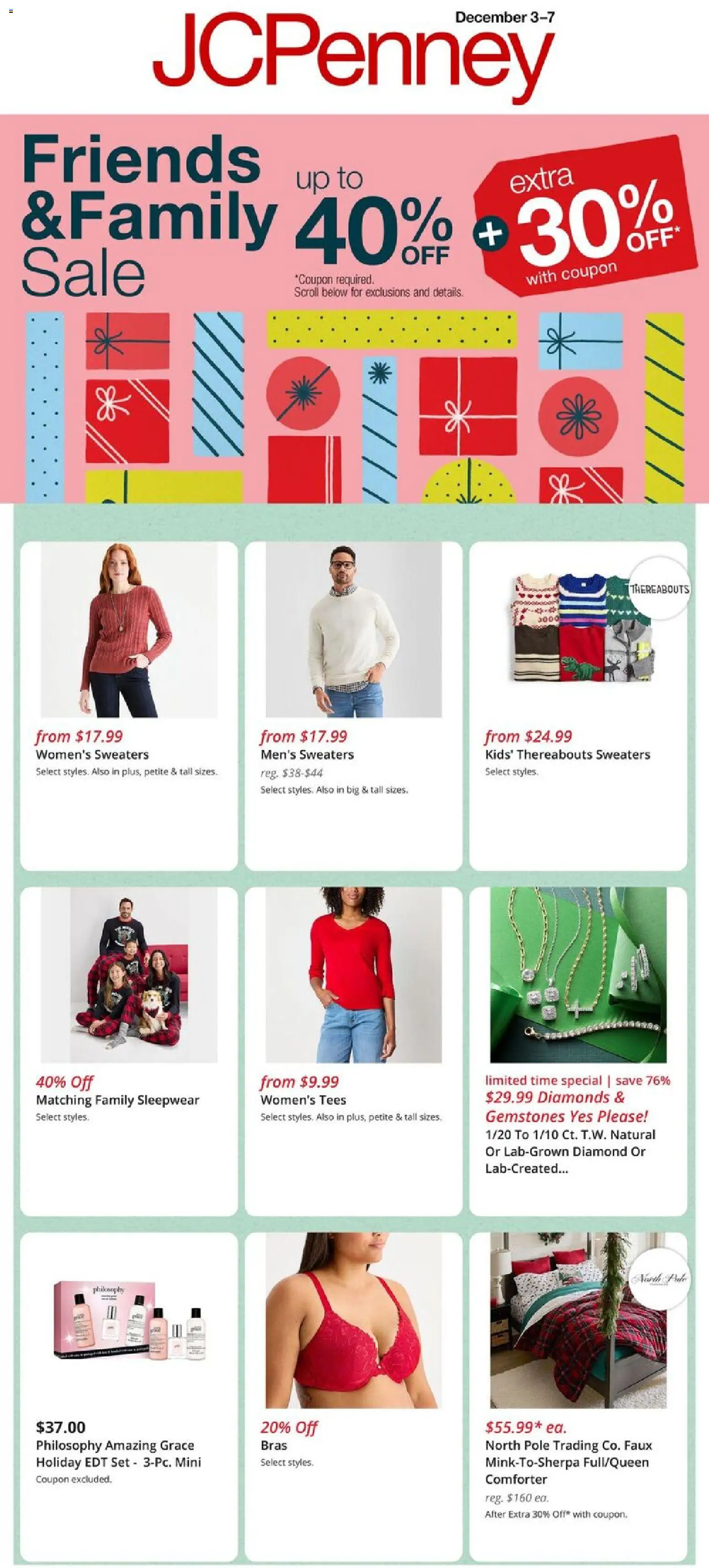 JCPenney Store Ads - valid from 03.12.2025 | Page: 1 | Products: Comforter